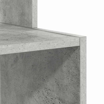 Modern Bureau – Werkplek Meubel – Schrijfdesk – Studiebureau – Thuiswerkplek – Ruim Werkblad 106x40 cm – Stevige Duurzame Constructie – Grijs