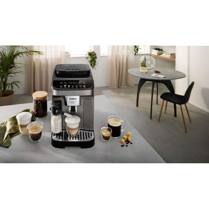 Espressomachine – Koffiemachine – Volautomatisch – Pistonmachine – Koffiezetapparaat – 15 Bar Pompdruk – Ingebouwde Koffiemolen