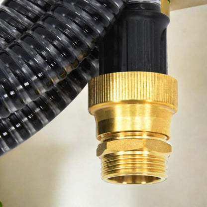 PVC Zuigslang – Tuinslang – Waterleiding – Irrigatieslang – Drainageslang – 10 Meter – Messing Koppelingen