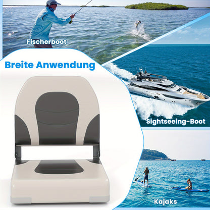 Bootstoel – Klapstoel – Stuurstoel – Vissersstoel – Buitenstoel – Inklapbaar – Waterbestendig – Ergonomisch Kussen