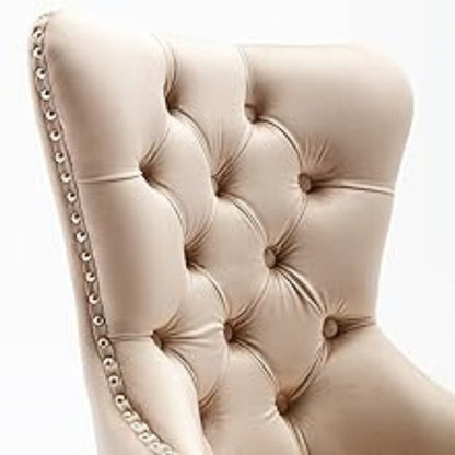 Eetkamerstoelen – Stoelen – Fauteuils – Zitmeubels – Zetels – Set van 2 Moderne Hoge Rugleuning – Comfortabele Velvet Bekleding – Ergonomisch Design