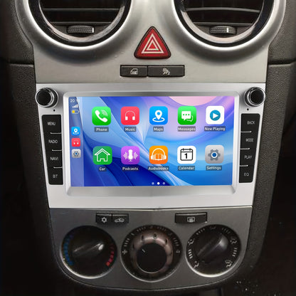 Android Autoradio – Auto Radio – Multimedia Speler – Navigatiesysteem – 2 DIN Headunit – 7 Inch IPS Touchscreen – Android 14 met 4GB RAM & Draadloze CarPlay