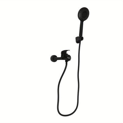 Doucheset – Douchekraan – Mengkraan – Handdouche – Douchegarnituur – Messing & RVS – 150 cm Flexibele Slang