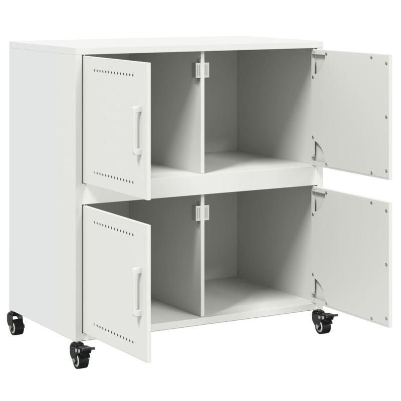Practical And Detachable Steel Sideboard Measuring 68X39X72 Cm.