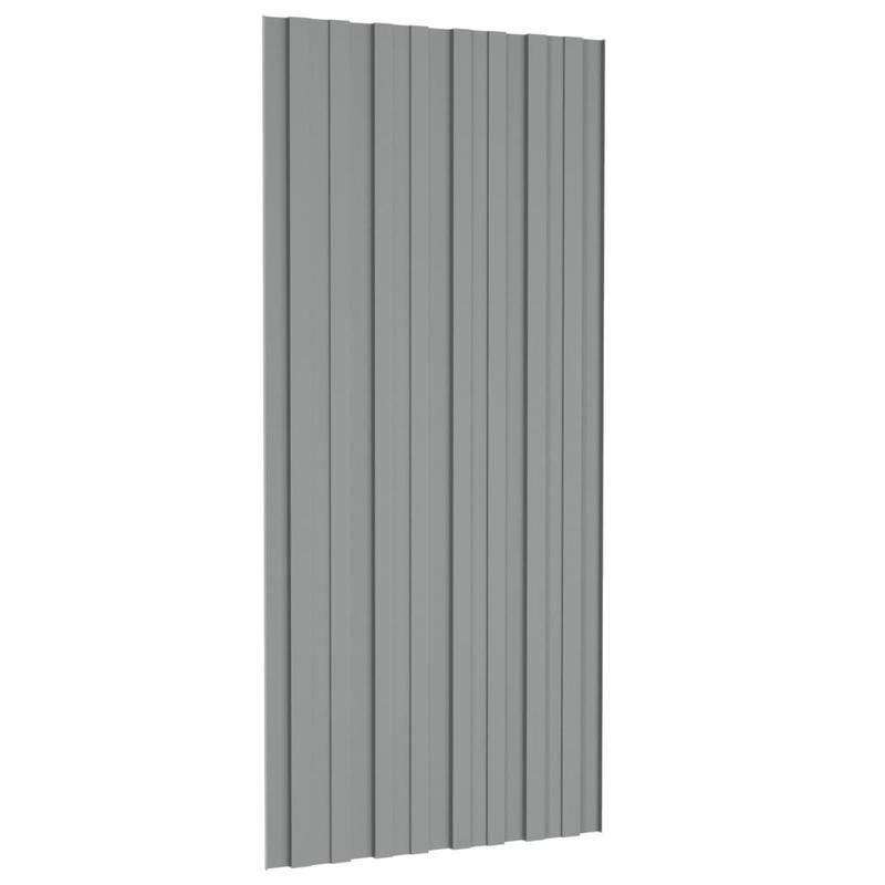 Dakpaneel – Dakplaat – Dakbedekking – Dakplaatset – Dakpanelen – Verzinkt Staal – 36 Stuks – 100x45 cm – Weerbestendig – Duurzaam