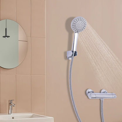 Badkraan – Badmengkraan – Douchekraan – Mengkraan – Badthermostaat – Met Handdouche – Wandmontage – Temperatuurbeveiliging – Corrosiebestendige Afwerking