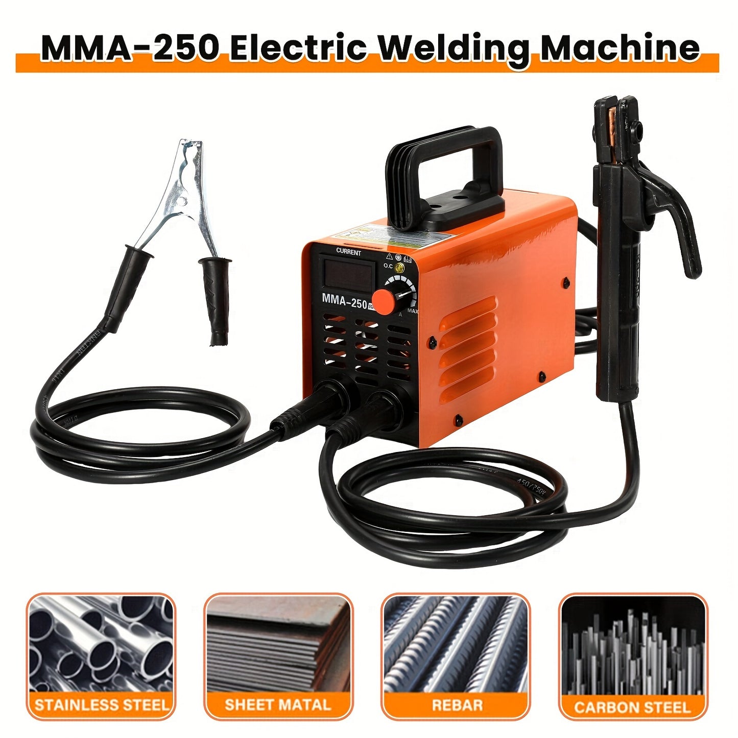 Lasmachine – Elektrische Lasmachine – DC Welder – Metaallasmachine – MMA Lasapparaat – Compact En Lichtgewicht – Breed Voltage 110V-240V