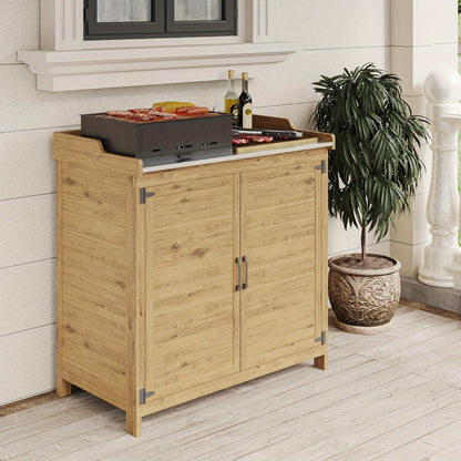 ASOFER Wooden Storage Cabinet - Compact Design, 5 Drawers & 1 Open Shelf, High-Quality Pine Wood with Metal Handles, Space-Saving Organizer for Kitchen, Bathroom, Bedroom, Office, Bathroom Organizer, Elegant Furniture, Durabl