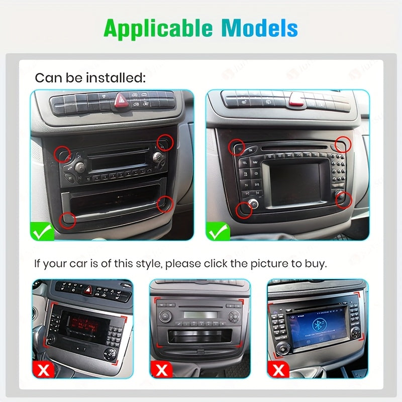 Android Autoradio – Multimedia Speler – 2DIN Radio – Touchscreen Scherm – Draadloos CarPlay & Android Auto – 9 Inch IPS HD – GPS Navigatie & Bluetooth
