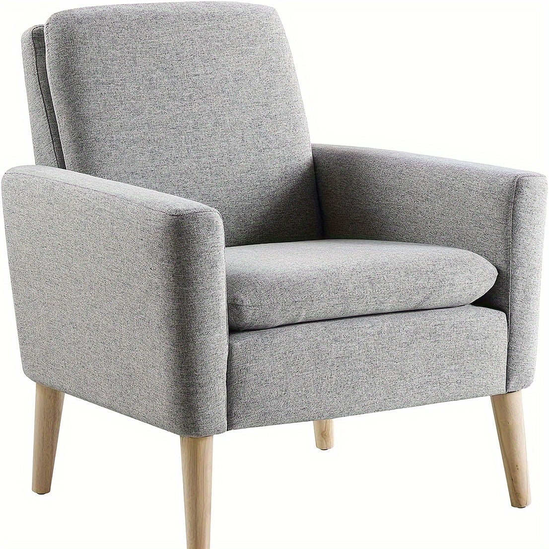 Fauteuil – Accentstoel – Relaxstoel – Zithoekstoel – Loungefauteuil – Ergonomisch Design – Massief Houten Frame