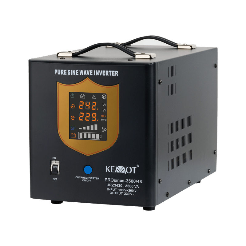 Noodstroomvoorziening – UPS – Back-up Stroomvoorziening – Ononderbroken Voeding – Spanningsbeveiliging – 2400W Output – Pure Sinusgolf Uitgang