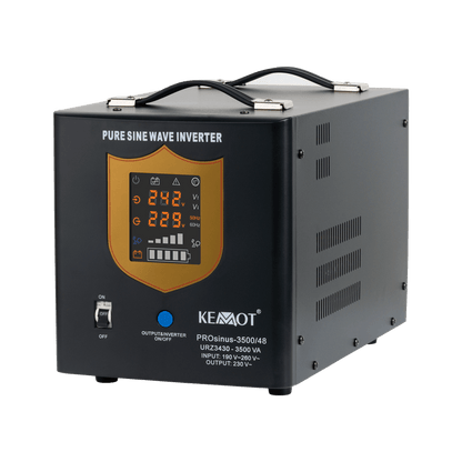 Noodstroomvoorziening – UPS – Back-up Stroomvoorziening – Ononderbroken Voeding – Spanningsbeveiliging – 2400W Output – Pure Sinusgolf Uitgang