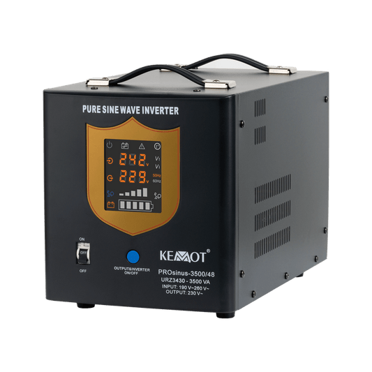 Noodstroomvoorziening – UPS – Back-up Stroomvoorziening – Ononderbroken Voeding – Spanningsbeveiliging – 2400W Output – Pure Sinusgolf Uitgang