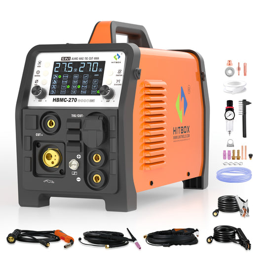 MIG200 Lasmachine – Mig Lasser – Lasapparaat – Lasinverter – Lasgenerator – 220V Stroomvoorziening – Metalen Behuizing