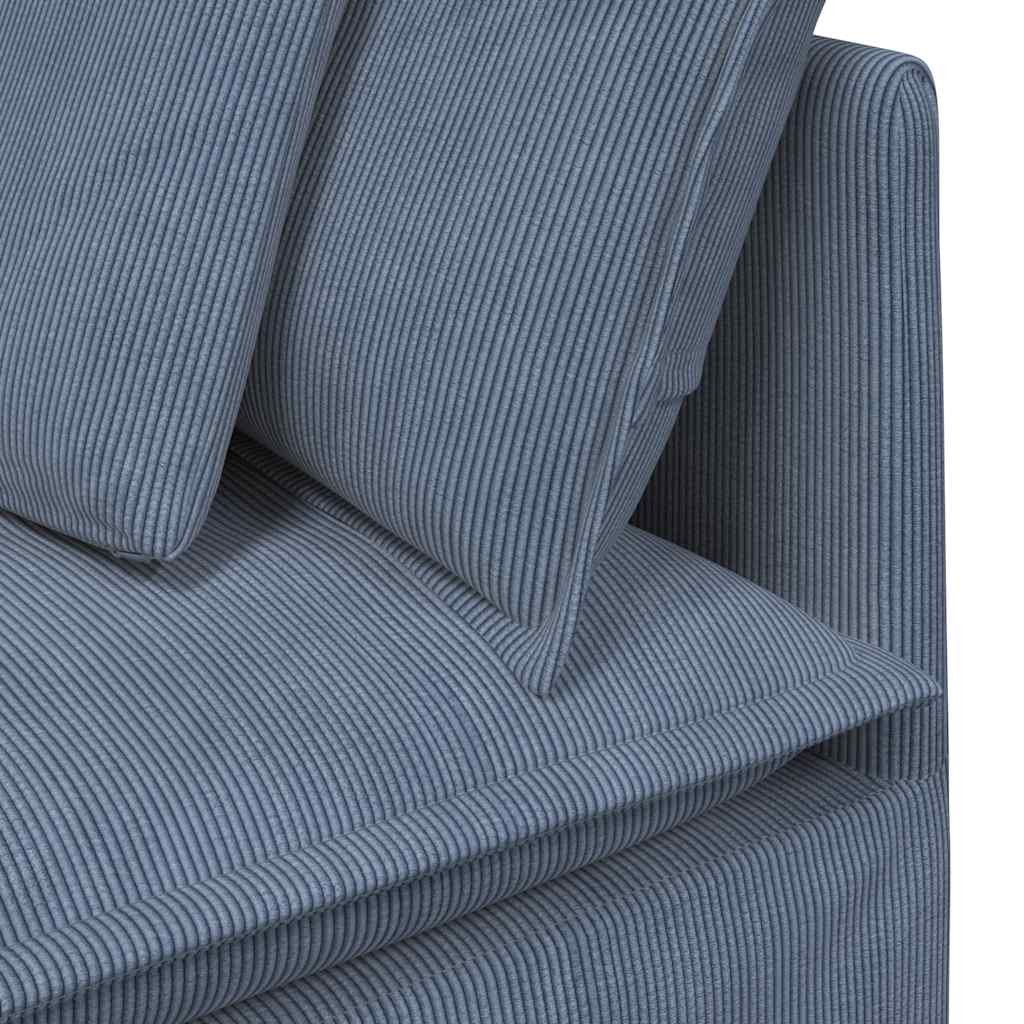 Modulaire Bank – Modular Sofa – Modulair Zitmeubel – Loungeset – Modulair Meubel – Corduroy Bekleding – Stevig Metalen Frame