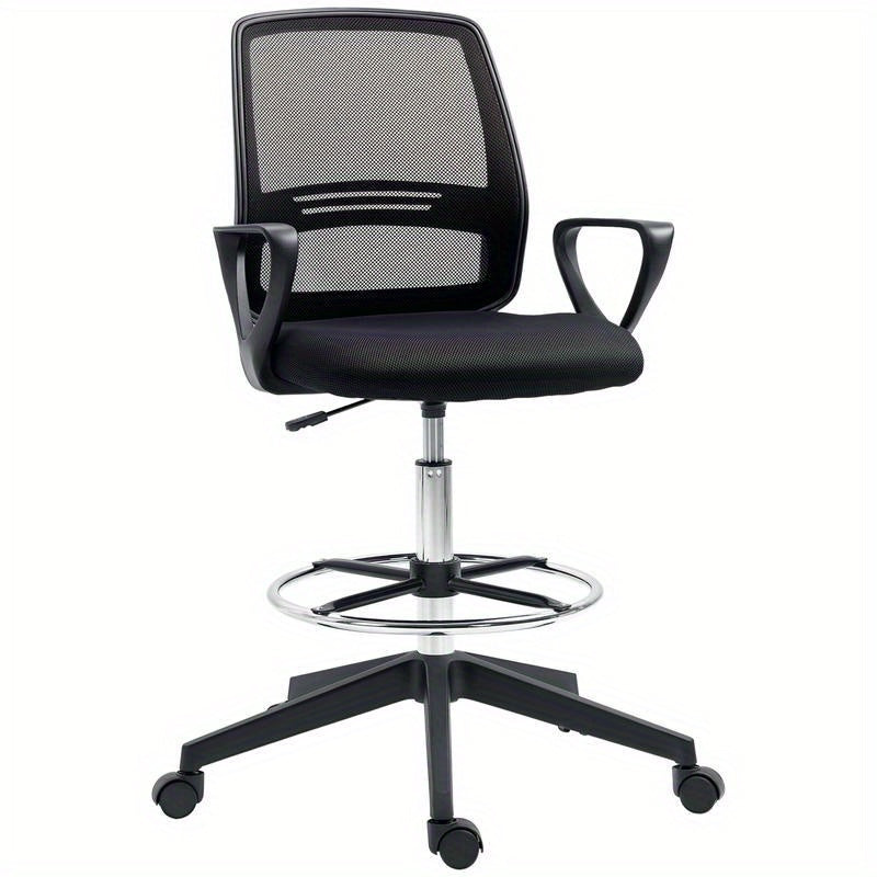 Ergonomische Bureaustoel – Kantoorstoel – Computerstoel – Directiestoel – Desk Chair – Verstelbare Hoogte – Ademend Mesh & Metalen Frame