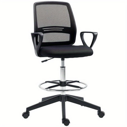Ergonomische Bureaustoel – Kantoorstoel – Computerstoel – Directiestoel – Desk Chair – Verstelbare Hoogte – Ademend Mesh & Metalen Frame