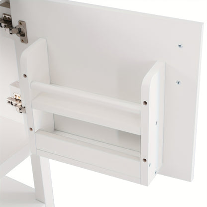 Badkamermeubel Enkele Waskom – Wastafelmeubel – Wastafelkast – Wasbakmeubel – Badkamerkast – 60 cm Compact – Keramische Waskom - Wit