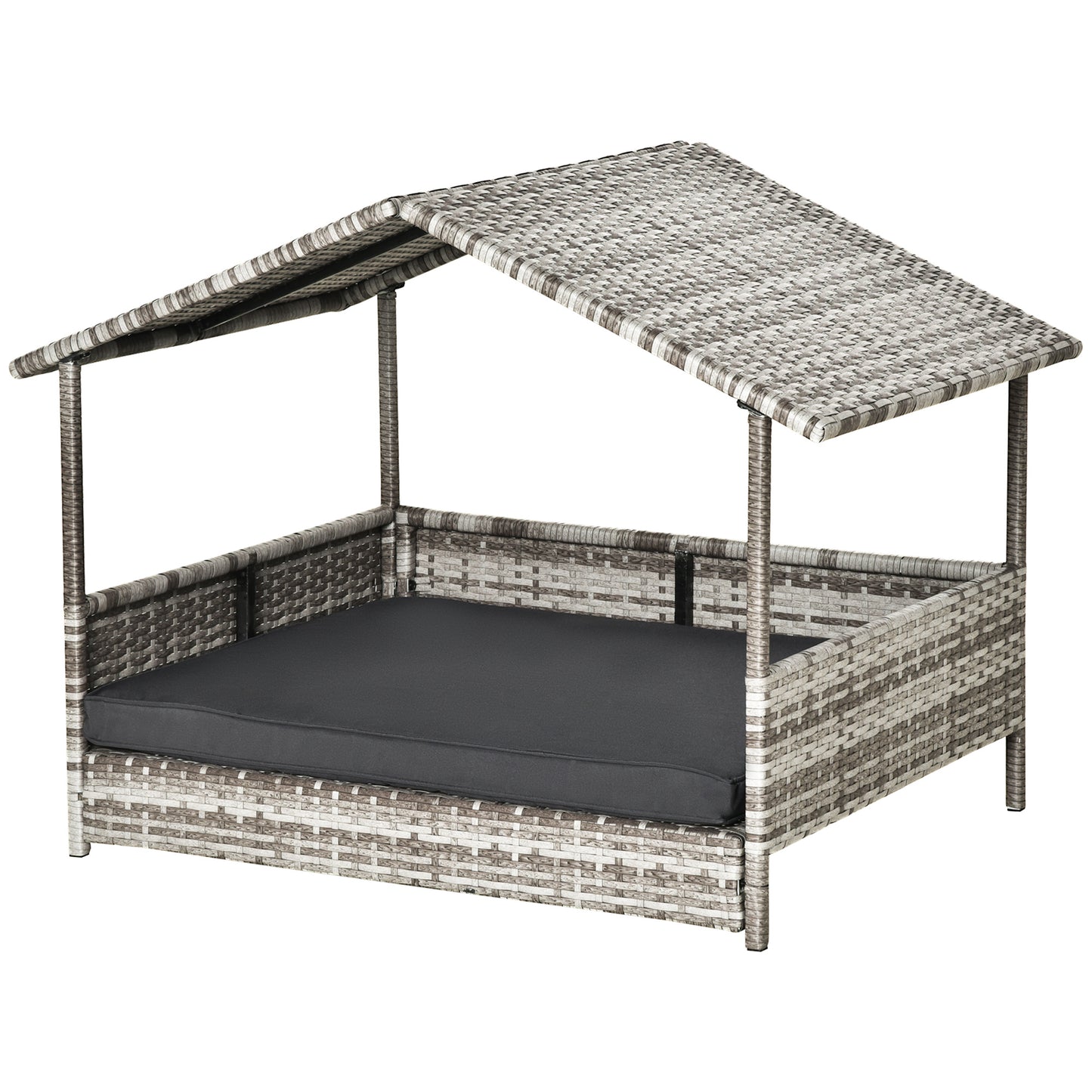 Hondenafscheiding – Hondenhek – Hondenbarrière – Hondenren – Traphekje – Vrijstaand en Inklapbaar – Stevig Metaal met Automatische Sluiting – Wit 180x74,5 cm