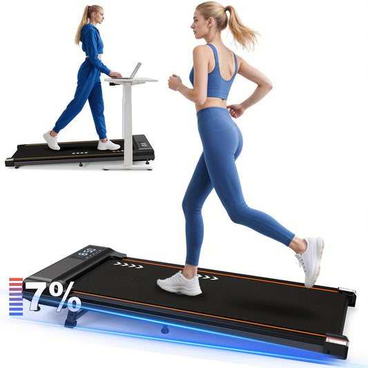 Treadmill – Loopband – Wandelpad – Treadmill Desk – Vouwbare Loopband – 7% Hellingshoek – 2,25 HP Motor – Stil Geluidsgedrag