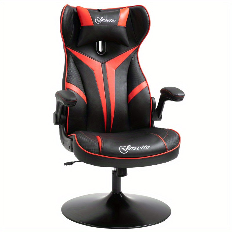 Gamingstoel – Gamestoel – Bureaustoel – Gaming Chair – Game Stoel – Ergonomisch Ontwerp – Verstelbare Zithoogte 106-112 cm – Stalen Frame Zwart/Rood