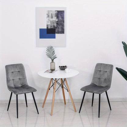 Eetkamerstoel – Stoel – Dining Chair – Keukenstoel – Tuinstoel – Verstelbare Hoogte – Ademend Linnen Bekleding