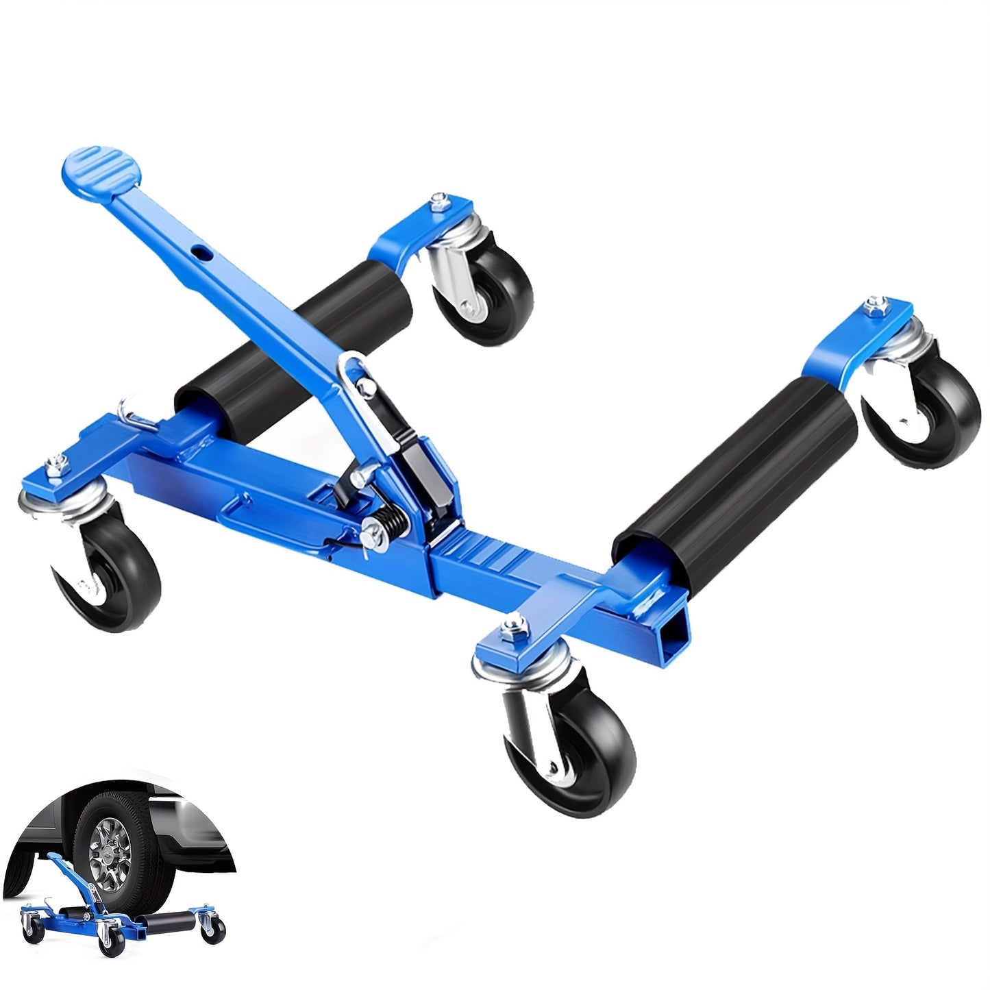 Car Tire Trailer – Autotrailer – Kayak Trailer – Bootentrailer – Aanhanger – 680.39 KG Capaciteit – Set Van 2 Trailer Jacks
