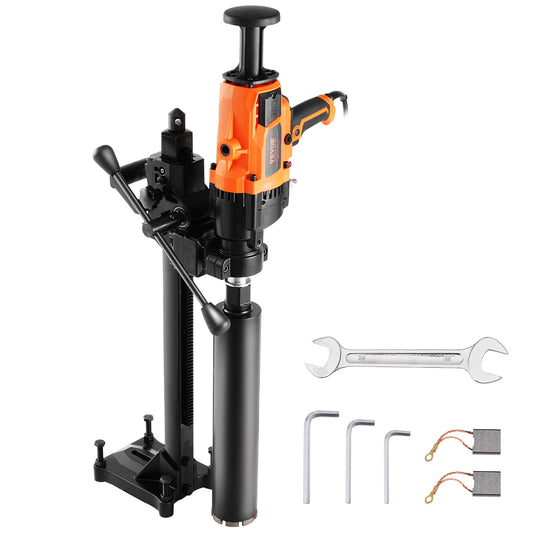 Kernboormachine – Kolomboormachine – Magneetboormachine – Diamantboormachine – Handboormachine – 2600W Krachtige Motor – Ø 20-180 mm Boordiameter