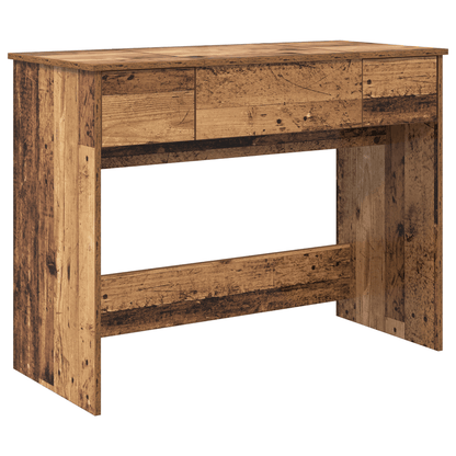 Dressing table met Mirror Old Wood 100x45x76cm