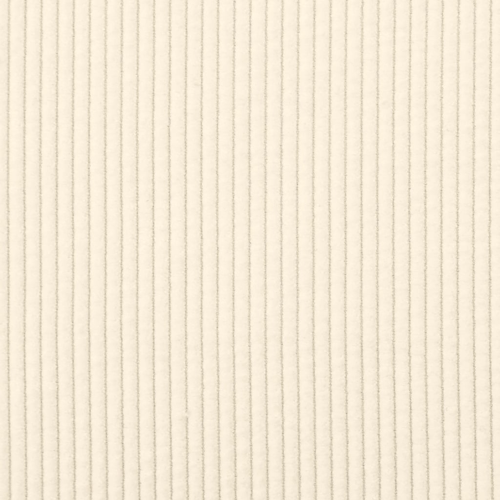 Modulaire Bank – Bankstel – Hoekbank – Zitmeubel – Sofa – Corduroy Bekleding – Stevig Metalen Frame – Creme Centre Module