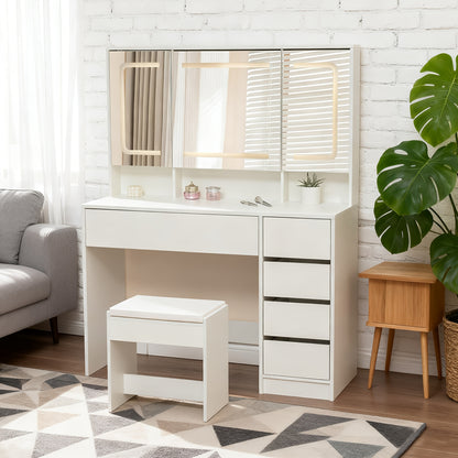 Keukenkast – Opbergkast – Dressoir – Vitrinekast – Buffetkast – Wit – Duurzaam Bamboe – 12 Deuren & Lades – 80x40x180 cm