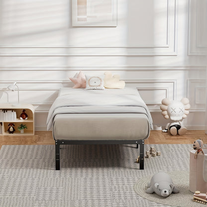 Stalen Bedframe – Metaal Bed – Bedbodem – Lattenbodem – Frame Bed – 150 x 200 cm – Stevig Stalen Frame – Anti-slip Matrashouder