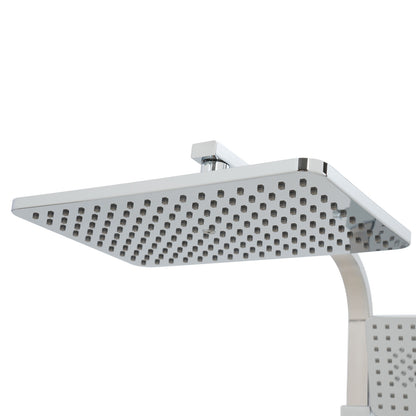 Four Water Outlet Modes Comfortable Shower Adjustable Height Range High Practicability Build to Last Shower System