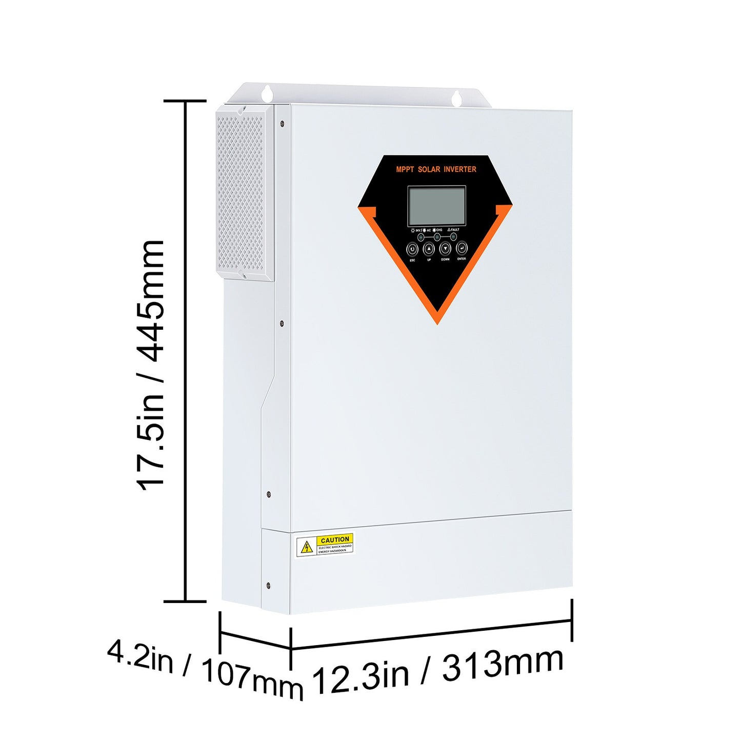 Zonne-omvormer – Hybride Omvormer – Solar Inverter – Energieomvormer – Off-grid Omvormer – 5500W Vermogen – 100A MPPT Zonnelader