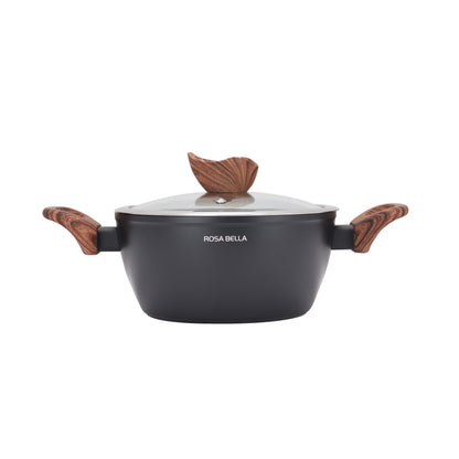 Kookset – Pannenset – Inductie Pannen – Non-stick Kookgerei – Koekenpannen Set – 8-delig – Aluminium – Geschikt Voor Alle Vuursoorten