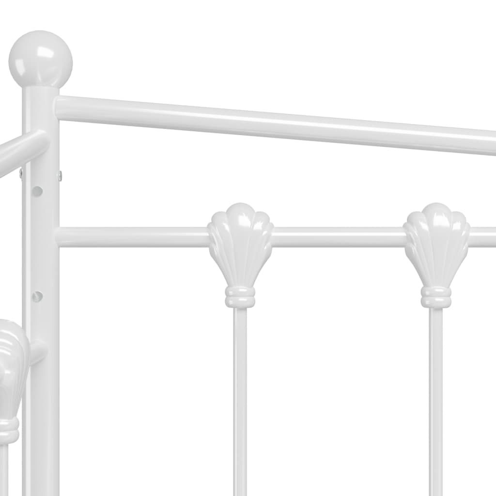 Bedbank – Slaapbank – Logeerbed – Sofa – 90x200 cm – Metalen Frame – Uittrekbaar Bed