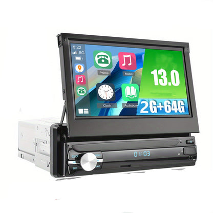 Autoradio – Auto Radio – Multimedia Radio – Wagenradio – Car Audio – Met 7 Inch Touchscreen – Inclusief Achteruitrijcamera & DVR Rijstrecordfunctie