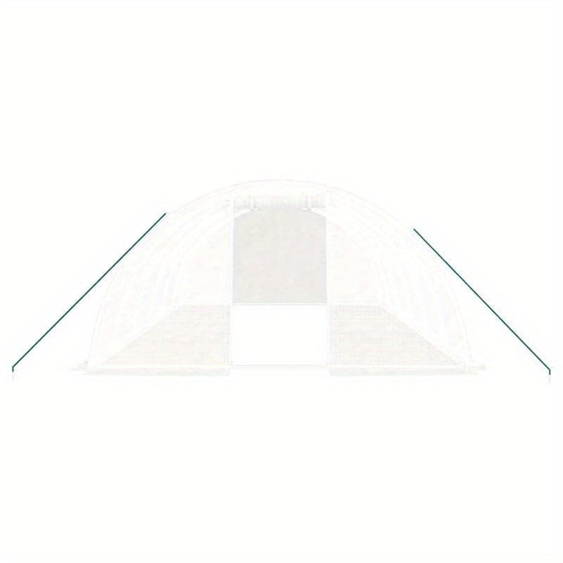 Serre – Kweekkas – Kas – Groendak – Plantenkas – Wit – Stalen Frame – 24 m² – 6x4x2 Meter – Weerbestendig – Ruime Binnenruimte