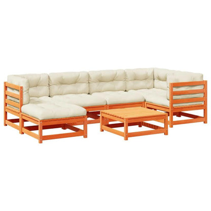Loungeset Tuin – Loungesofa – Tuinmeubelset – Balkonset – Tuinbank – Bruin – Weerbestendig Rattan – Modulair Ontwerp