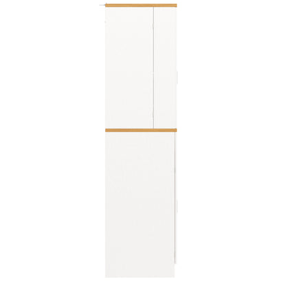 Hoge Kast – Opbergkast – Buffetkast – Voorraadkast – Keukenkast – 80x40x180 CM – MDF Met Natuurlijke Houtprint