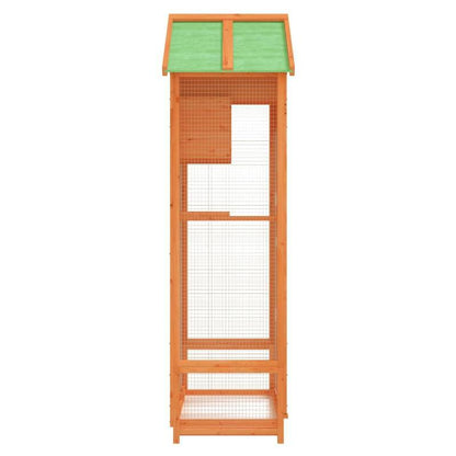 Brown Birdhouse 91.5x53x170cm Solid Pine Wood