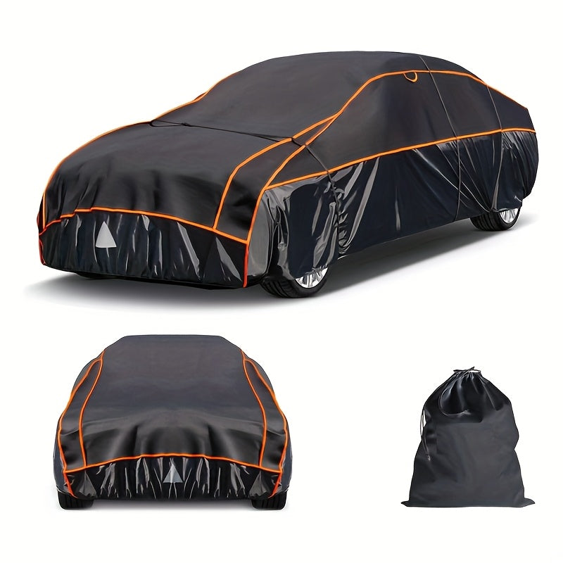 Autohoes – Autobeschermhoes – Dekhoes Auto – Beschermhoes Hogedichtheid – Hagelbestendig – Ademend – 490 x 185 cm – 5 mm EVA Materiaal – Windbestendig