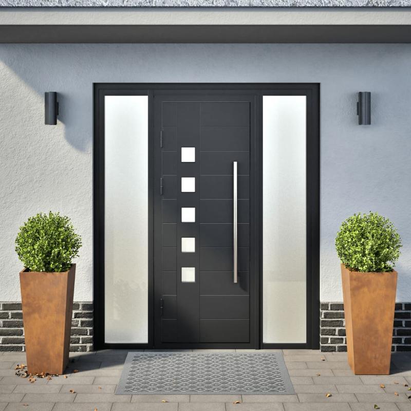 Plantenrek – Plantenstandaard – Bloemenrek – Plantentafel – Plantenhouder – 2 stuks – Cortenstaal – 35x35x75 cm – Weerbestendig – Duurzaam