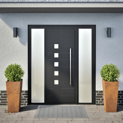 Plantenrek – Plantenstandaard – Bloemenrek – Plantentafel – Plantenhouder – 2 stuks – Cortenstaal – 35x35x75 cm – Weerbestendig – Duurzaam