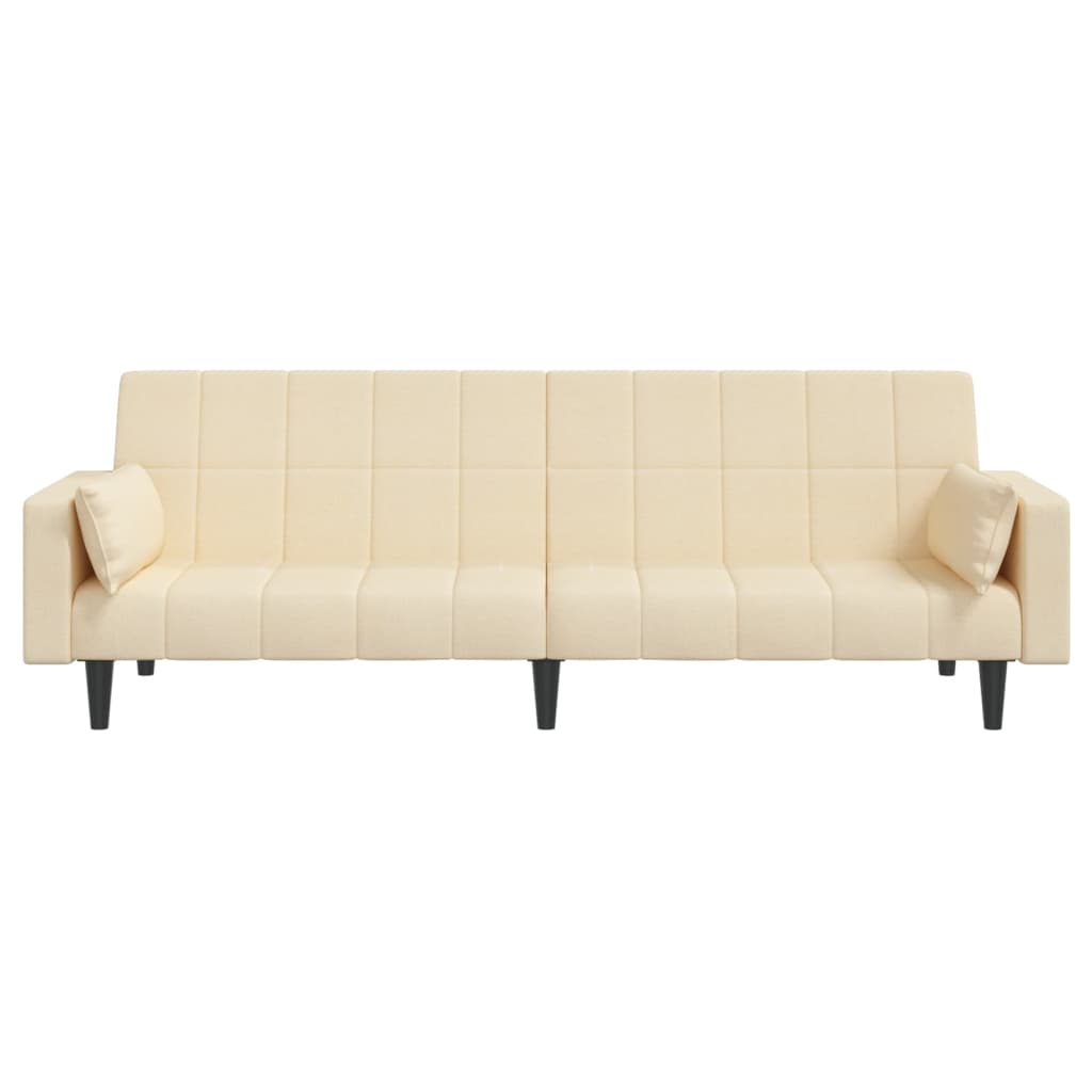 Slaapbank – Slaapstoel – Slaapbankje – Slaapbankje 2-zits – Bedbank – Blauw – Compact 2-Zits – Met Stabiel Metalen Frame