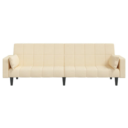 Slaapbank – Slaapstoel – Slaapbankje – Slaapbankje 2-zits – Bedbank – Blauw – Compact 2-Zits – Met Stabiel Metalen Frame