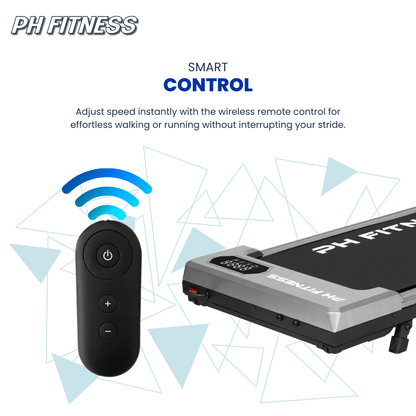 Loopband – Walking Pad – Treadmill – Wandelband – Hardloopband – Compact Design – 1,3PK Motor & Bluetooth bediening