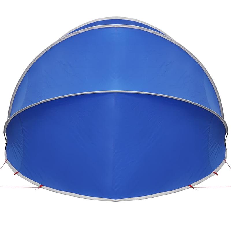 Zwembadkoepel Blauw – Zwembadoverkapping – Zwembadtent – Overkapping Zwembad – Pool Cover – 500x500x236 cm – Lichtgewicht Kunststof