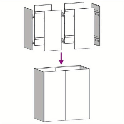 Plantenbak – Bloembak – Plantenhouder – Bloempot – Tuinbak – Weerbestendig Staal – Afmeting 80x40x80 cm