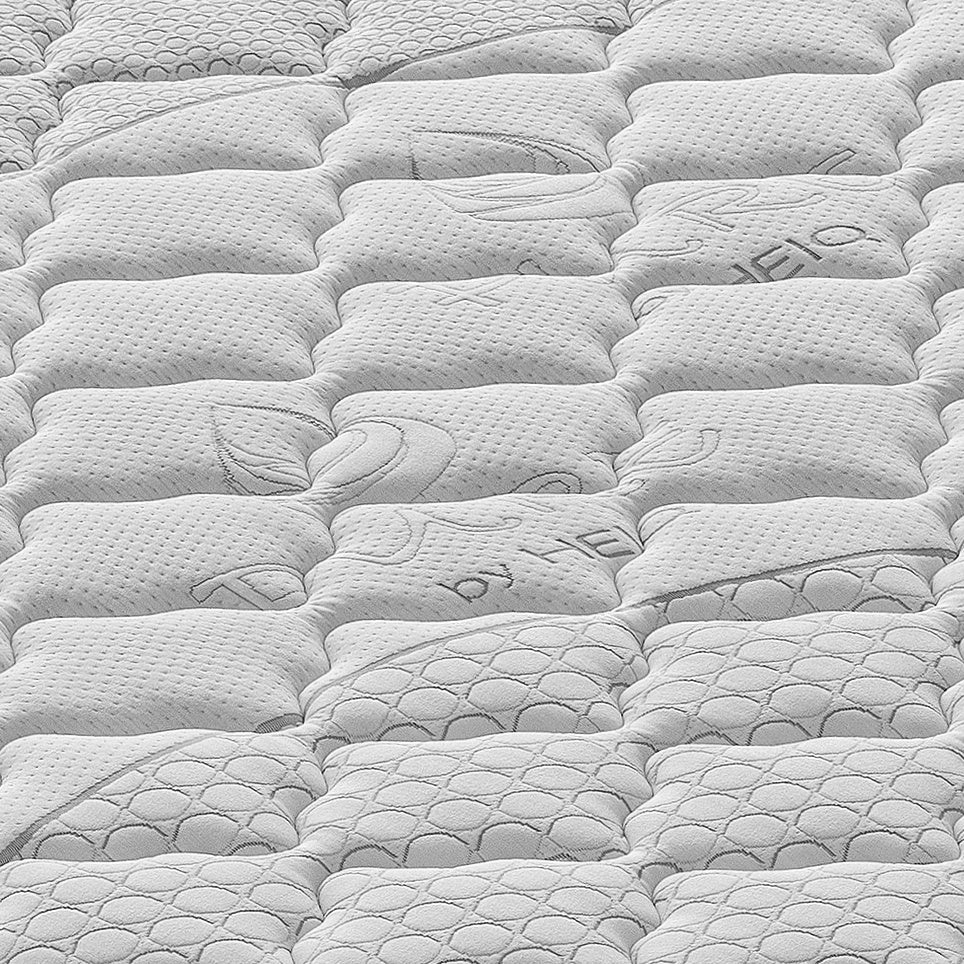 Memory Foam Mattress, 20 cm Height, 5 cm Thermal Memory, with Comfort Zones, Medium/Firm Support, Pressure Point Relief System, Maximum Breathability